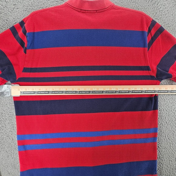Polo by Ralph Lauren Red and Blue Striped Shirt - Picture 6 of 9